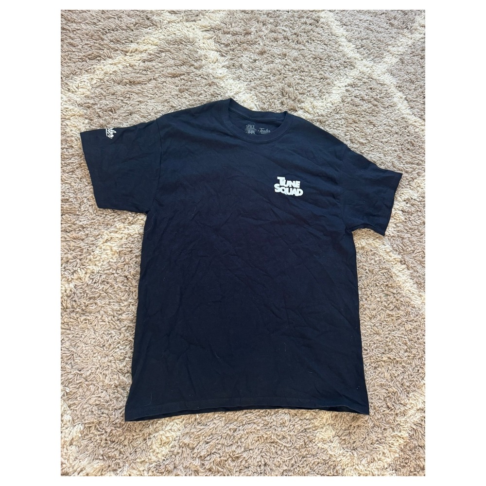 Space Jam A New Legacy x Tealer Tune Squad Bugs Lola Bunny Black T-Shirt Large